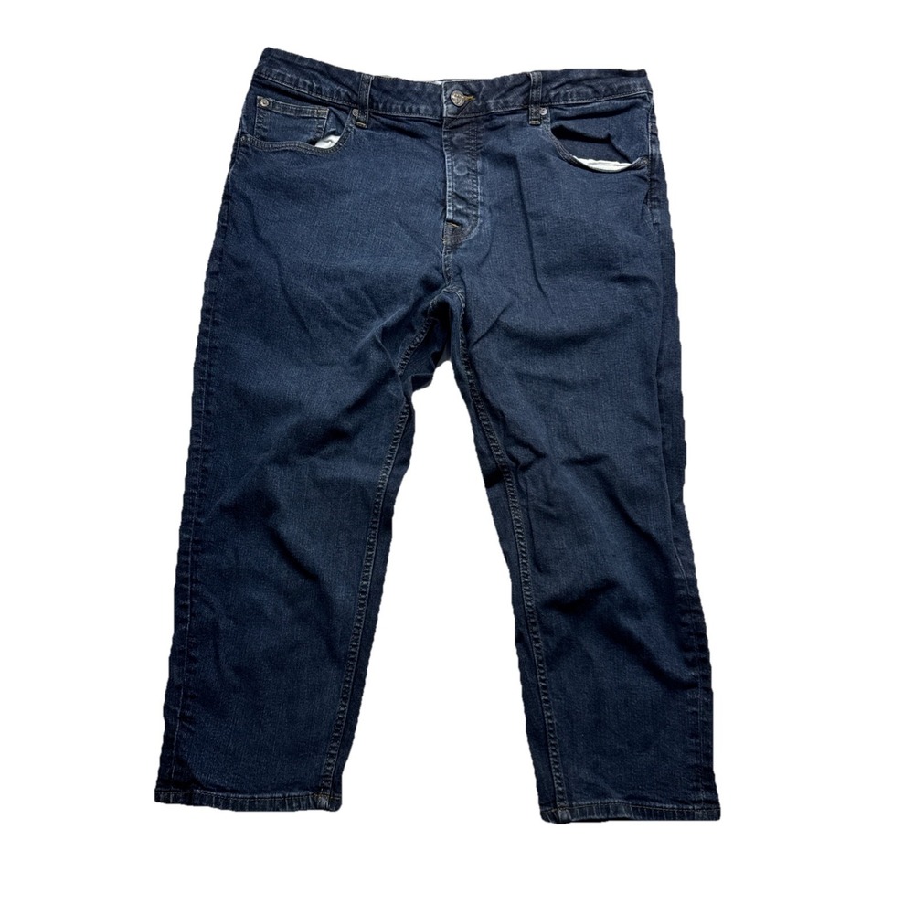 Only & Sons Womens Cropped Tapered Jeans , 36*32(tag) Button Fly